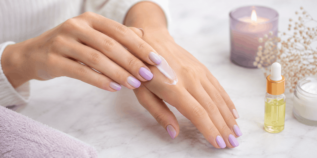 nail polish on gel nails