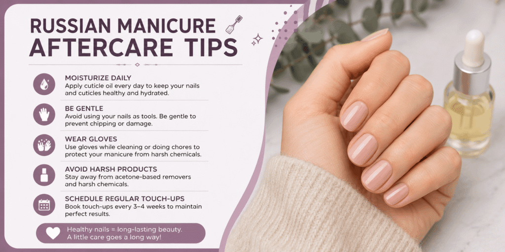 what is a russian manicure