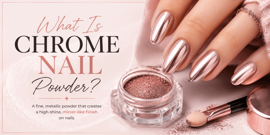 chrome nail powder