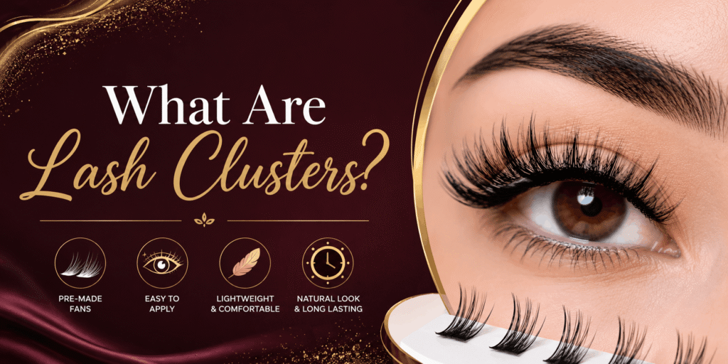 Best Lash Clusters – Lightweight lash clusters arranged for creating fuller, natural-looking eyelashes and customized lash styles.