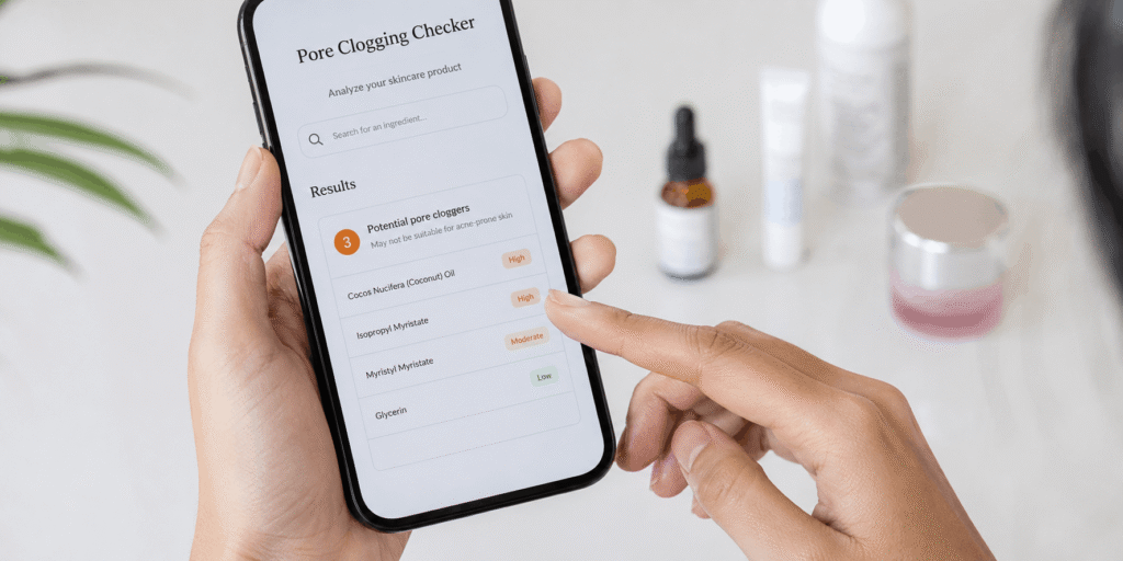 pore clogging checker