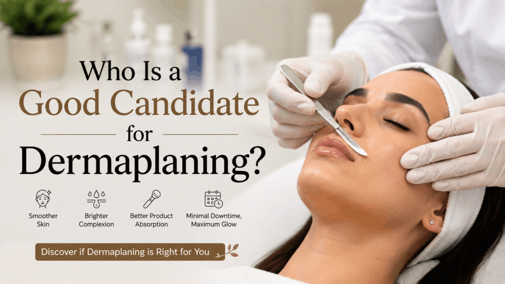 Best Dermaplaning Near Me – Professional esthetician performing a dermaplaning facial treatment in a clean, modern skincare clinic.