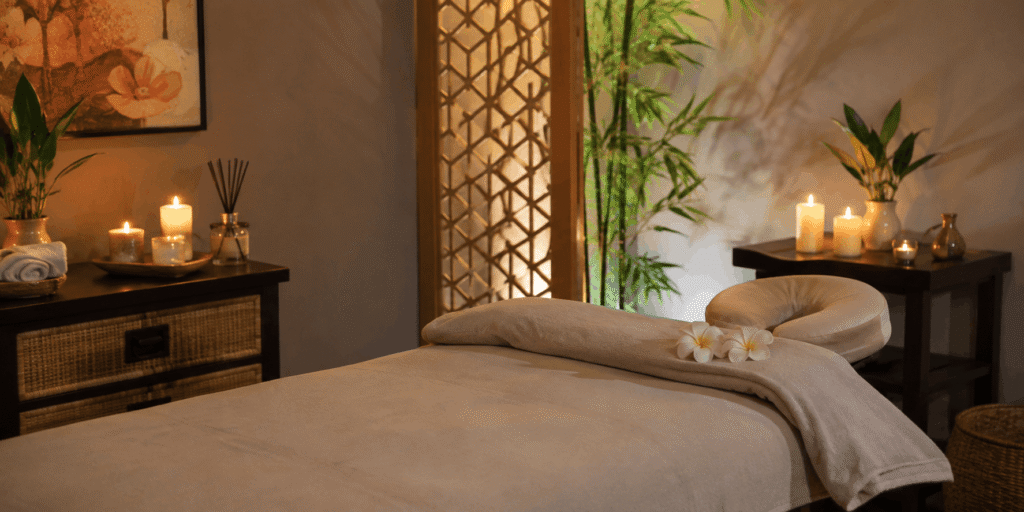 Best Asian Massage Near Me – Professional Asian massage therapy session in a clean, relaxing wellness spa.