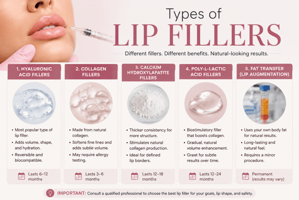 Lip Filler – Professional cosmetic practitioner performing a lip filler treatment to enhance lip volume and definition.