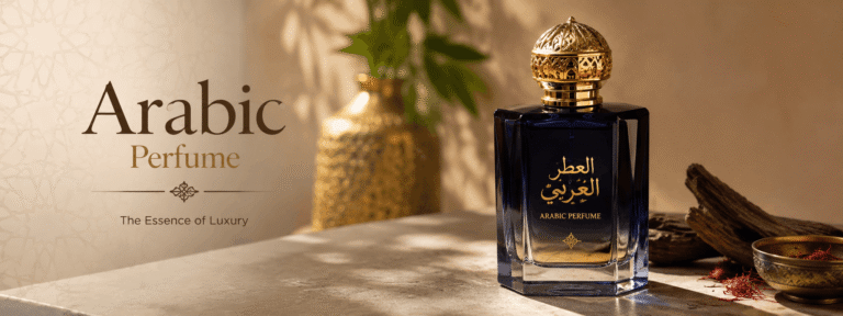 Arabic Perfumes Explained – Elegant Arabic perfume bottles featuring luxurious designs and traditional Middle Eastern fragrance styles.