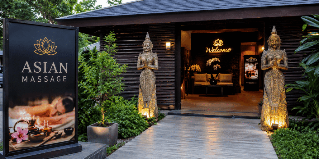 Best Asian Massage Near Me – Professional Asian massage therapy session in a clean, relaxing wellness spa.