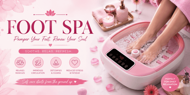Foot Spa: Benefits, Types, Uses, and How to Choose the Right One