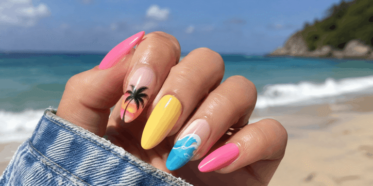 Summer Nails – Colorful summer nail designs featuring bright shades, tropical patterns, and trendy seasonal manicure ideas.