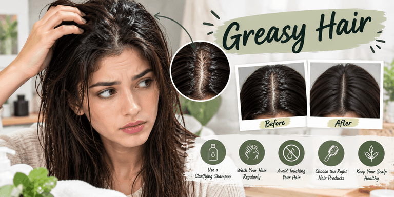 Greasy Hair: Causes, Solutions & Better Scalp Care